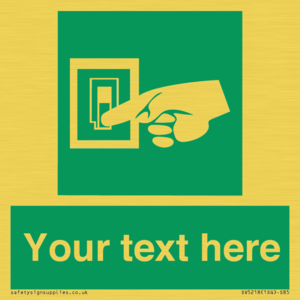 Custom Light Switch Sign